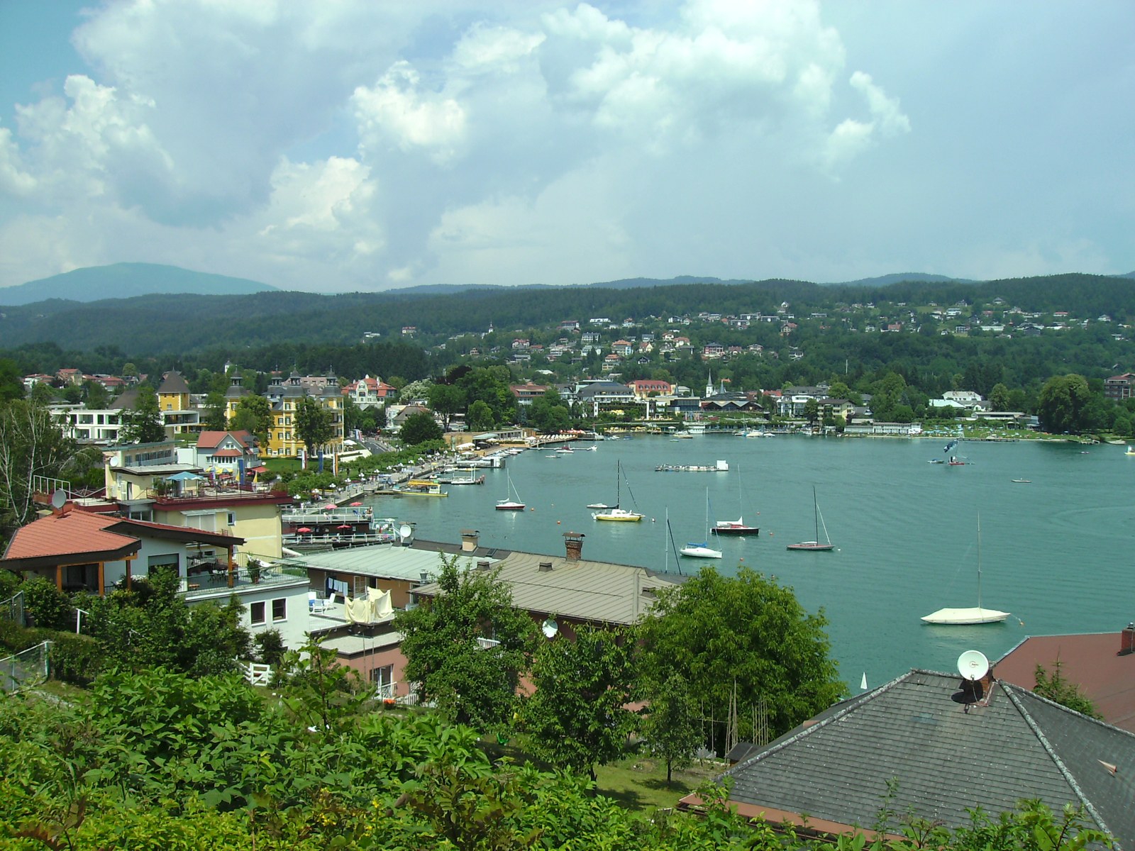 Seebucht von Velden am Wörthersee